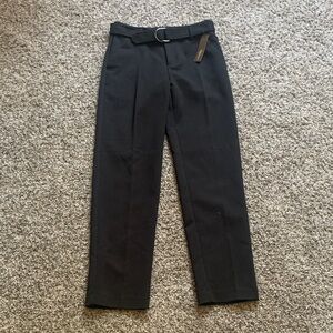 Crosby Elegant Black Dress Pants